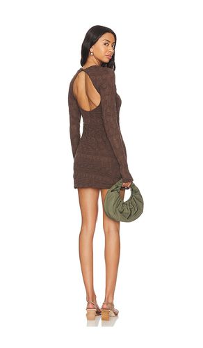 Paulie Mini Dress in Chocolate. - size M (also in L, S, XL, XS) - Free People - Modalova