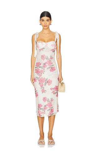 X Intimately FP Printed Got Slam Slip Dress in Ivory,Pink. - size L (also in M, S) - Free People - Modalova