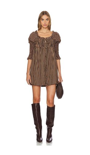 Star Dip Mini Dress in Black. - size L (also in M, S, XL, XS) - Free People - Modalova