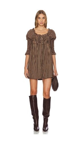 Star Dip Mini Dress in Black. - size L (also in S, XS) - Free People - Modalova