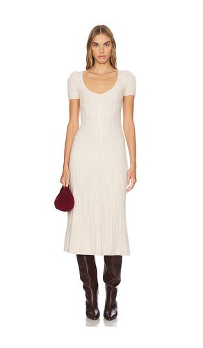 Madsen Midi Dress in Neutral. - size L (also in M, S, XL, XS) - Free People - Modalova