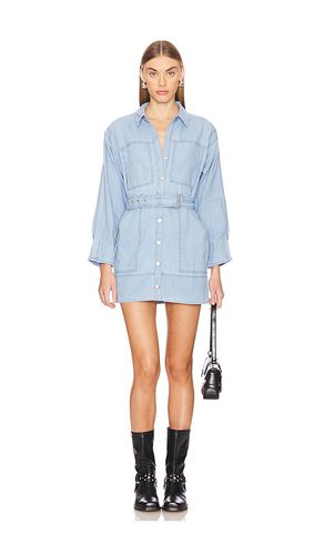 X REVOLVE Esme Mini Dress In in Blue. - size L (also in M, S, XL, XS) - Free People - Modalova