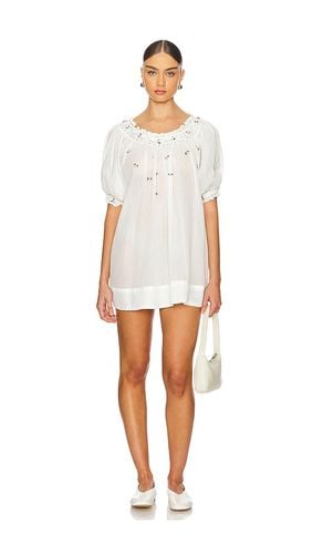 X REVOLVE Atlas Rose Mini Dress in Ivory. - size M (also in S) - Free People - Modalova