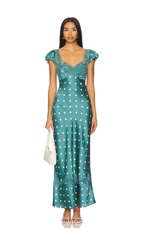 Butterfly Babe Midi Dress in Green. - size L (also in M, S, XL, XS) - Free People - Modalova