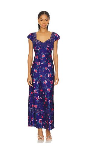 Butterfly Babe Midi Dress in Navy. - size M (also in L, S, XL, XS) - Free People - Modalova