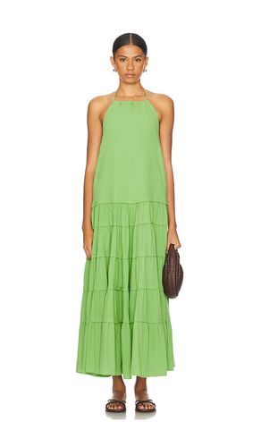 X free-est Somewhere Sunny Maxi Dress in Green. - size M (also in L, S, XL, XS) - Free People - Modalova