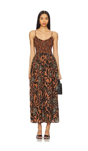 Sweet Nothings Midi Dress in Rust. - size L (also in M, S, XS) - Free People - Modalova