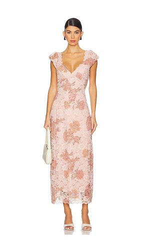 X REVOLVE Butterfly Babe Lace Maxi Dress in Blush. - size M (also in S, XS) - Free People - Modalova