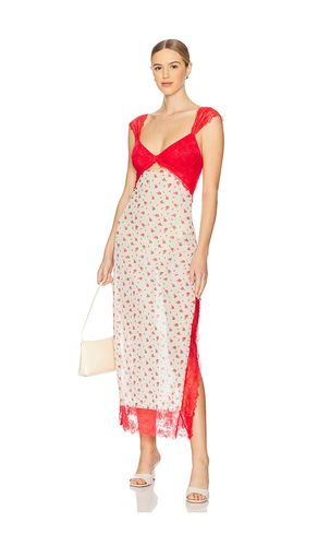 X Intimately FP Suddenly Fine Maxi Slip Dress in Red. - size L (also in M, S, XL, XS) - Free People - Modalova