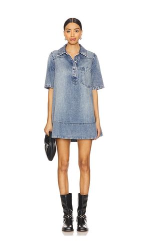Remino Denim Mini Dress in Blue. - size M (also in S, XL, XS) - Free People - Modalova