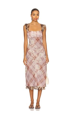 Morning Dew Midi Dress in Mauve. - size M (also in S, XL, XS) - Free People - Modalova