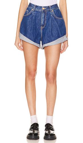 X we the free danni short en color azul talla L en - Blue. Talla L (también en M, S, XL, XS) - Free People - Modalova