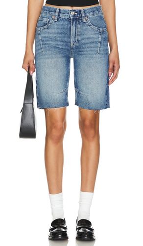 Short largo ghost town en color denim-medium talla 24 en - Denim-Medium. Talla 24 (también en 25, 26) - Free People - Modalova