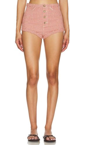 X REVOLVE Checked Out Plaid Brief In Combo in . Taglia 4, 8 - Free People - Modalova