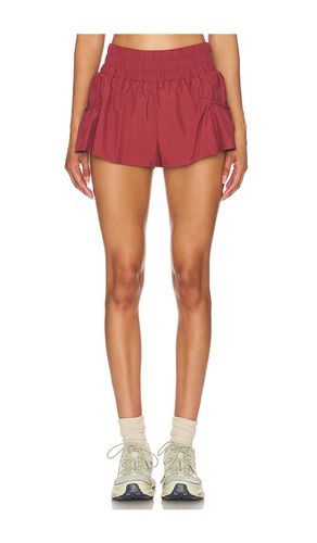 X fp movement get your flirt on short en color burgundy talla L en - Burgundy. Talla L (también en S, XS) - Free People - Modalova