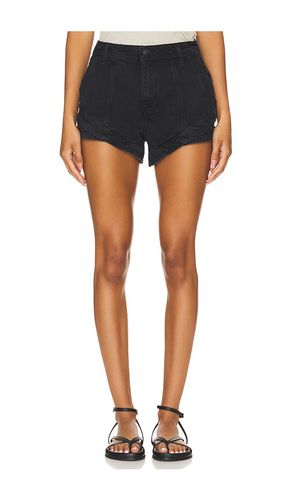 X we the free crvy mona high rise shorts en midnight black en color negro talla 24 en - Black. Talla 24 (tamb - Free People - Modalova