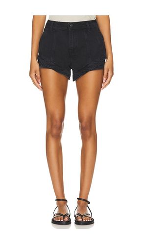 X we the free crvy mona high rise shorts en midnight black en color negro talla 26 en - Black. Talla 26 (tamb - Free People - Modalova