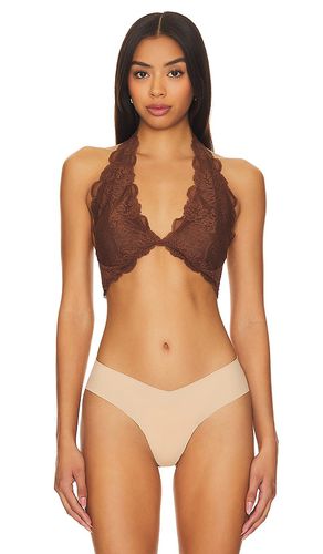 X Intimately FP Last Dance Lace Halter In in Brown. - size M (also in S) - Free People - Modalova