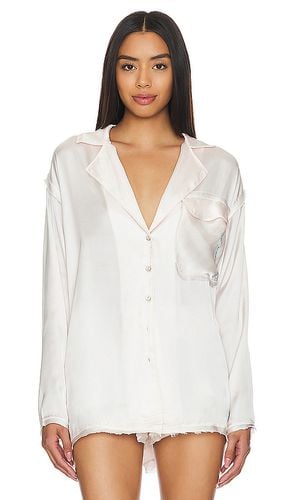 X Intimately FP Like Honey Pj Shirt In in Cream. - size M (also in S) - Free People - Modalova