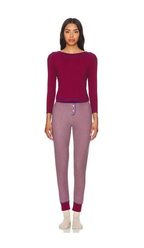 X Intimately FP Chill Evening Pj Set in Mauve. - size L (also in M, S, XL, XS) - Free People - Modalova