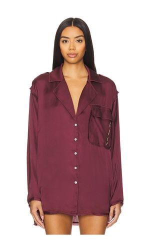 X Intimately FP Like Honey Pj Shirt In in Red. - size L (also in M) - Free People - Modalova