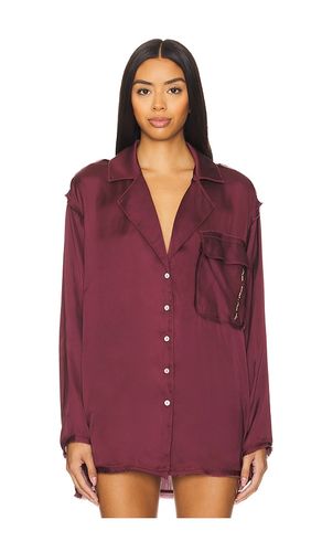 X Intimately FP Like Honey Pj Shirt In in Red. - size L (also in M, XL) - Free People - Modalova