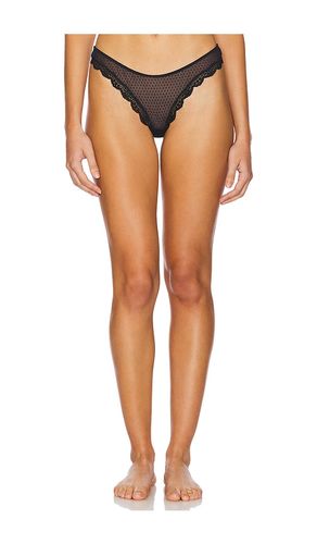 X Intimately FP Mid Week Thong In in Black. - size L (also in XL, XS) - Free People - Modalova