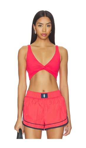 X FP Movement Never Better Twist Crop Bra in Red. - size M (also in S) - Free People - Modalova