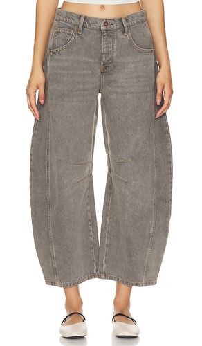 X we the free good luck mid rise barrel en color gris talla 24 en - Grey. Talla 24 (también en 25, 27, 28, 30) - Free People - Modalova