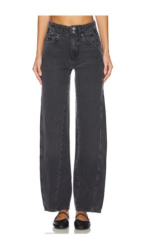 Pierna recta aster en color charcoal talla 24 en - Charcoal. Talla 24 (también en 25, 26, 27, 28, 29, 30 - Free People - Modalova