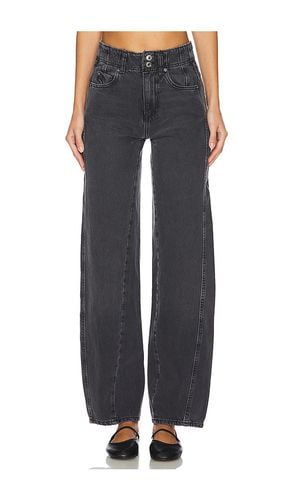 Pierna recta aster en color charcoal talla 24 en - Charcoal. Talla 24 (también en 25, 26, 27, 30, 31) - Free People - Modalova