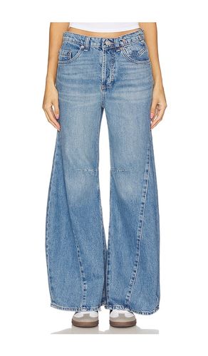 X We The Free Eden High Slouchy Wide Leg Jeans in Blue. - size 28 (also in 24, 27, 29, 30) - Free People - Modalova