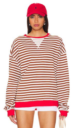 X We The Free Classic Striped Crew in Brown. - size L (also in M, S, XS) - Free People - Modalova