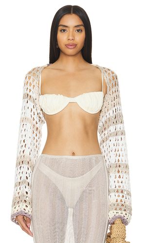 Gia Crochet Shrug in Neutral. - size S (also in XS) - Free People - Modalova