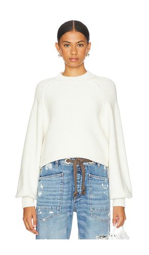 Riley Pullover in White. - size L (also in M, S, XL, XS) - Free People - Modalova