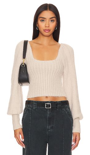 Katie Pullover in Beige. - size L (also in M, XL) - Free People - Modalova