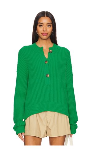 Cocoa Henley Pullover in Green. - size M (also in S, XS) - Free People - Modalova