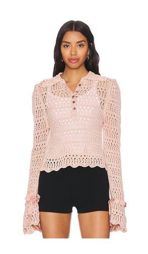 Pointelle Pullover in Mauve. - size L (also in M, S, XL, XS) - Free People - Modalova