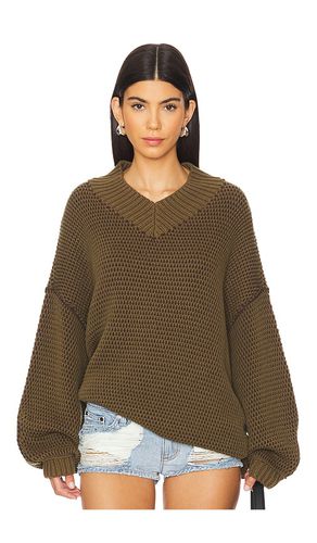 Maisie Sweater in Olive. - size M (also in L, S, XL, XS) - Free People - Modalova