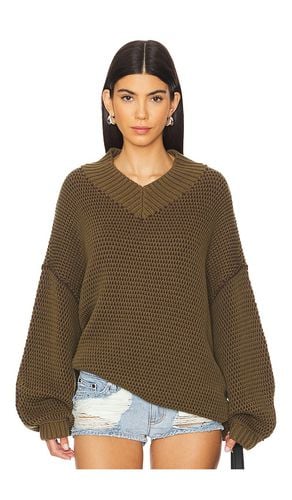 Maisie Sweater in Olive. - size M (also in L, S, XS) - Free People - Modalova