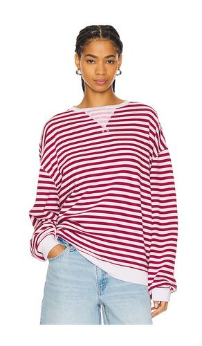 X We The Free Classic Striped Crew in Red. - size M (also in L, S, XS) - Free People - Modalova