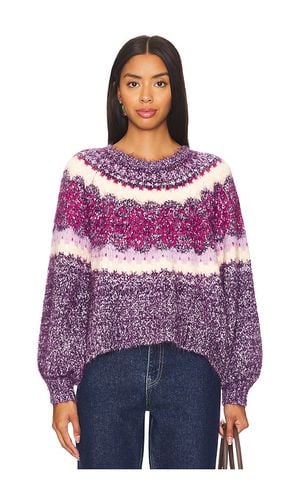 Festive Frost Pullover in Lavender. - size L (also in M, S, XL, XS) - Free People - Modalova