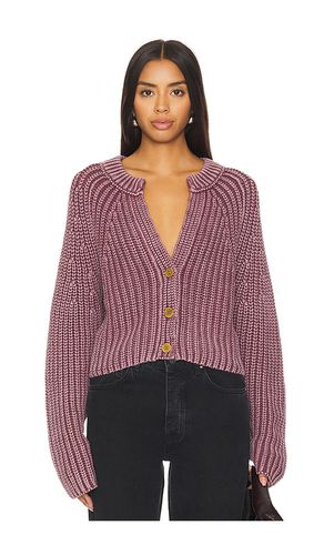 Sweet Nothing Cardi in Mauve. - size L (also in M, S, XL, XS) - Free People - Modalova