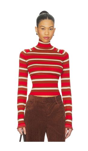 GESTREIFTER ROLLKRAGENPULLOVER BREEZE in . Größe L. Also in M, XS - Free People - Modalova