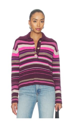 Trading Up Stripe Pullover in Pink. - size XS (also in S, M, L, XL) - Free People - Modalova