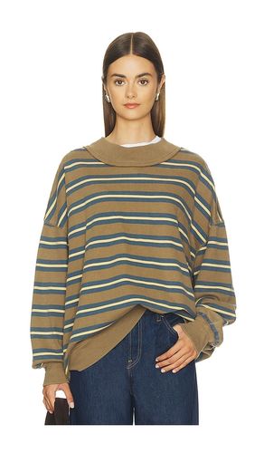 Palm Springs Striped Pullover in Brown. - size L (also in M, S, XL, XS) - Free People - Modalova