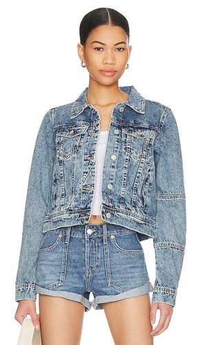 Chaqueta rumors en color denim-medium talla M en Índigo claro - Denim-Medium. Talla M (también en L, S, XS) - Free People - Modalova