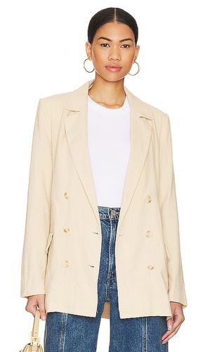 Olivia blazer en color ivory talla XL en - Ivory. Talla XL (también en L, S) - Free People - Modalova