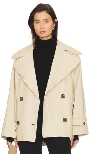 Highlands Peacoat In in Cream. - size L (also in M) - Free People - Modalova