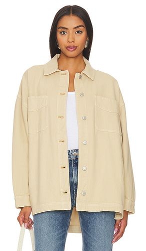 Chaquetón we the free madison city en color ivory talla L en - Ivory. Talla L (también en XL) - Free People - Modalova